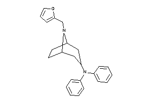 [8-(2-furfuryl)-8-azabicyclo[3.2.1]octan-3-yl]-diphenyl-amine