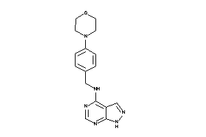 (4-morpholinobenzyl)-(1H-pyrazolo[3,4-d]pyrimidin-4-yl)amine