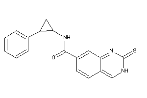 N-(2-phenylcyclopropyl)-2-thioxo-3H-quinazoline-7-carboxamide