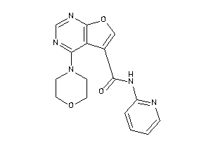 Image of 4-morpholino-N-(2-pyridyl)furo[2,3-d]pyrimidine-5-carboxamide