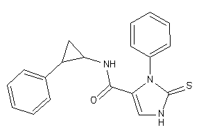 3-phenyl-N-(2-phenylcyclopropyl)-2-thioxo-4-imidazoline-4-carboxamide