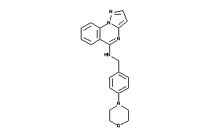 (4-morpholinobenzyl)-pyrazolo[1,5-a]quinazolin-5-yl-amine