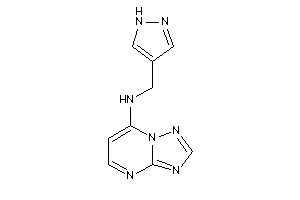 1H-pyrazol-4-ylmethyl([1,2,4]triazolo[1,5-a]pyrimidin-7-yl)amine