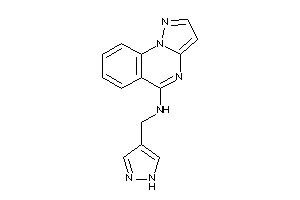 Pyrazolo[1,5-a]quinazolin-5-yl(1H-pyrazol-4-ylmethyl)amine