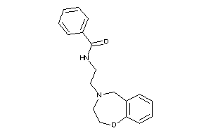 N-[2-(3,5-dihydro-2H-1,4-benzoxazepin-4-yl)ethyl]benzamide