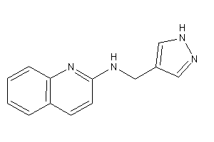 1H-pyrazol-4-ylmethyl(2-quinolyl)amine