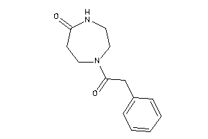 1-(2-phenylacetyl)-1,4-diazepan-5-one