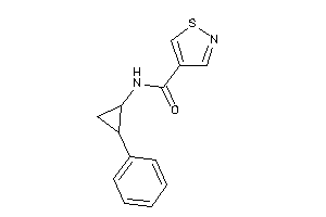 N-(2-phenylcyclopropyl)isothiazole-4-carboxamide