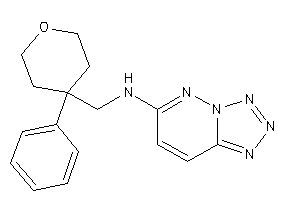 (4-phenyltetrahydropyran-4-yl)methyl-(tetrazolo[5,1-f]pyridazin-6-yl)amine