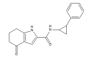 4-keto-N-(2-phenylcyclopropyl)-1,5,6,7-tetrahydroindole-2-carboxamide