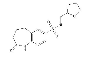 Image of 2-keto-N-(tetrahydrofurfuryl)-1,3,4,5-tetrahydro-1-benzazepine-7-sulfonamide
