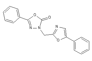 5-phenyl-3-[(5-phenyloxazol-2-yl)methyl]-1,3,4-oxadiazol-2-one