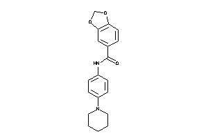 N-(4-piperidinophenyl)-piperonylamide