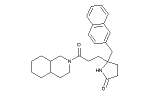 5-[3-(3,4,4a,5,6,7,8,8a-octahydro-1H-isoquinolin-2-yl)-3-keto-propyl]-5-(2-naphthylmethyl)-2-pyrrolidone