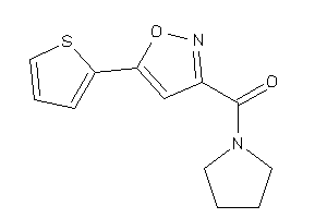 Pyrrolidino-[5-(2-thienyl)isoxazol-3-yl]methanone