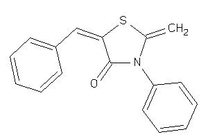5-benzal-2-methylene-3-phenyl-thiazolidin-4-one