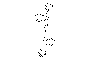 (3-phenylimidazo[1,5-a]pyridin-1-yl)methylene-[(3-phenylimidazo[1,5-a]pyridin-1-yl)methyleneamino]amine