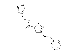 3-phenethyl-N-(3-thenyl)-2-isoxazoline-5-carboxamide