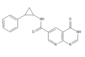 Image of 4-keto-N-(2-phenylcyclopropyl)-3H-pyrido[2,3-d]pyrimidine-6-carboxamide