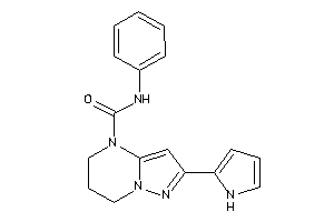 N-phenyl-2-(1H-pyrrol-2-yl)-6,7-dihydro-5H-pyrazolo[1,5-a]pyrimidine-4-carboxamide