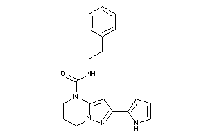 N-phenethyl-2-(1H-pyrrol-2-yl)-6,7-dihydro-5H-pyrazolo[1,5-a]pyrimidine-4-carboxamide