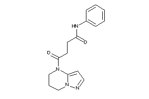 4-(6,7-dihydro-5H-pyrazolo[1,5-a]pyrimidin-4-yl)-4-keto-N-phenyl-butyramide