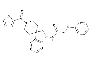 N-[1'-(2-furoyl)spiro[indane-3,4'-piperidine]-1-yl]-2-phenoxy-acetamide