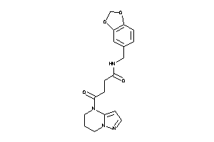 4-(6,7-dihydro-5H-pyrazolo[1,5-a]pyrimidin-4-yl)-4-keto-N-piperonyl-butyramide