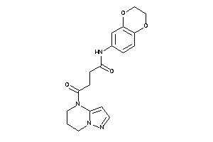 N-(2,3-dihydro-1,4-benzodioxin-6-yl)-4-(6,7-dihydro-5H-pyrazolo[1,5-a]pyrimidin-4-yl)-4-keto-butyramide