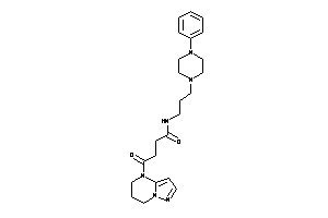 4-(6,7-dihydro-5H-pyrazolo[1,5-a]pyrimidin-4-yl)-4-keto-N-[3-(4-phenylpiperazino)propyl]butyramide