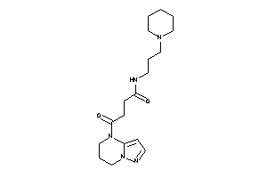 4-(6,7-dihydro-5H-pyrazolo[1,5-a]pyrimidin-4-yl)-4-keto-N-(3-piperidinopropyl)butyramide