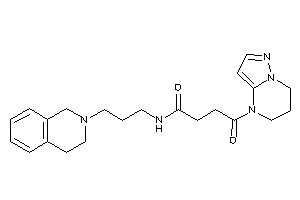 N-[3-(3,4-dihydro-1H-isoquinolin-2-yl)propyl]-4-(6,7-dihydro-5H-pyrazolo[1,5-a]pyrimidin-4-yl)-4-keto-butyramide