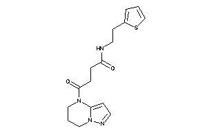 4-(6,7-dihydro-5H-pyrazolo[1,5-a]pyrimidin-4-yl)-4-keto-N-[2-(2-thienyl)ethyl]butyramide