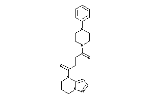 1-(6,7-dihydro-5H-pyrazolo[1,5-a]pyrimidin-4-yl)-4-(4-phenylpiperazino)butane-1,4-dione