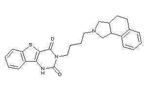 3-[4-(1,3,3a,4,5,9b-hexahydrobenzo[e]isoindol-2-yl)butyl]-1H-benzothiopheno[3,2-d]pyrimidine-2,4-quinone