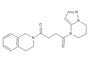 1-(3,4-dihydro-1H-isoquinolin-2-yl)-4-(6,7-dihydro-5H-pyrazolo[1,5-a]pyrimidin-4-yl)butane-1,4-dione