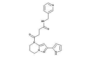 4-keto-N-(3-pyridylmethyl)-4-[2-(1H-pyrrol-2-yl)-6,7-dihydro-5H-pyrazolo[1,5-a]pyrimidin-4-yl]butyramide