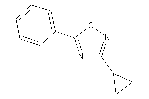 3-cyclopropyl-5-phenyl-1,2,4-oxadiazole