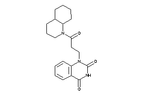 1-[3-(3,4,4a,5,6,7,8,8a-octahydro-2H-quinolin-1-yl)-3-keto-propyl]quinazoline-2,4-quinone