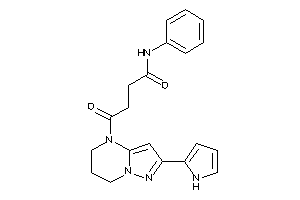 4-keto-N-phenyl-4-[2-(1H-pyrrol-2-yl)-6,7-dihydro-5H-pyrazolo[1,5-a]pyrimidin-4-yl]butyramide