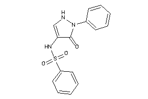 N-(5-keto-1-phenyl-3-pyrazolin-4-yl)benzenesulfonamide