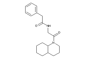 N-[2-(3,4,4a,5,6,7,8,8a-octahydro-2H-quinolin-1-yl)-2-keto-ethyl]-2-phenyl-acetamide