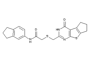 N-indan-5-yl-2-[(ketoBLAHyl)methylthio]acetamide