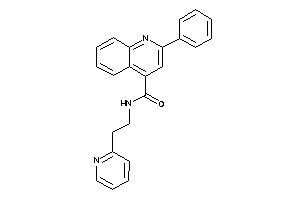 2-phenyl-N-[2-(2-pyridyl)ethyl]cinchoninamide