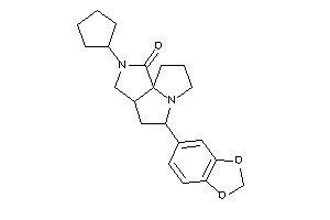 1,3-benzodioxol-5-yl(cyclopentyl)BLAHone