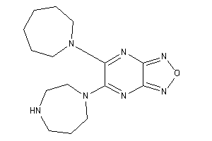 6-(azepan-1-yl)-5-(1,4-diazepan-1-yl)furazano[3,4-b]pyrazine