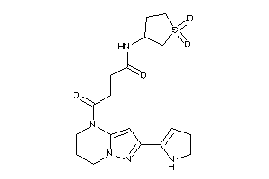 N-(1,1-diketothiolan-3-yl)-4-keto-4-[2-(1H-pyrrol-2-yl)-6,7-dihydro-5H-pyrazolo[1,5-a]pyrimidin-4-yl]butyramide