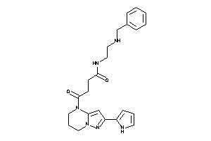 N-[2-(benzylamino)ethyl]-4-keto-4-[2-(1H-pyrrol-2-yl)-6,7-dihydro-5H-pyrazolo[1,5-a]pyrimidin-4-yl]butyramide