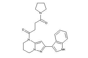 1-[2-(1H-indol-3-yl)-6,7-dihydro-5H-pyrazolo[1,5-a]pyrimidin-4-yl]-4-pyrrolidino-butane-1,4-dione