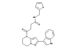 N-(2-furfuryl)-4-[2-(1H-indol-3-yl)-6,7-dihydro-5H-pyrazolo[1,5-a]pyrimidin-4-yl]-4-keto-butyramide